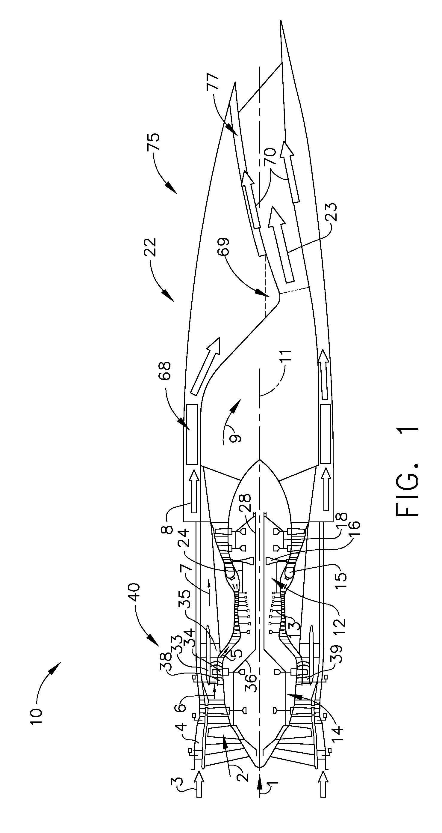 Method of operating a convertible fan engine