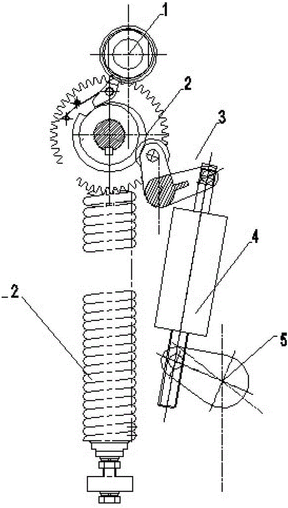 Vacuum circuit breaker self-adaption operating mechanism with properties of permanent magnet and spring mechanism