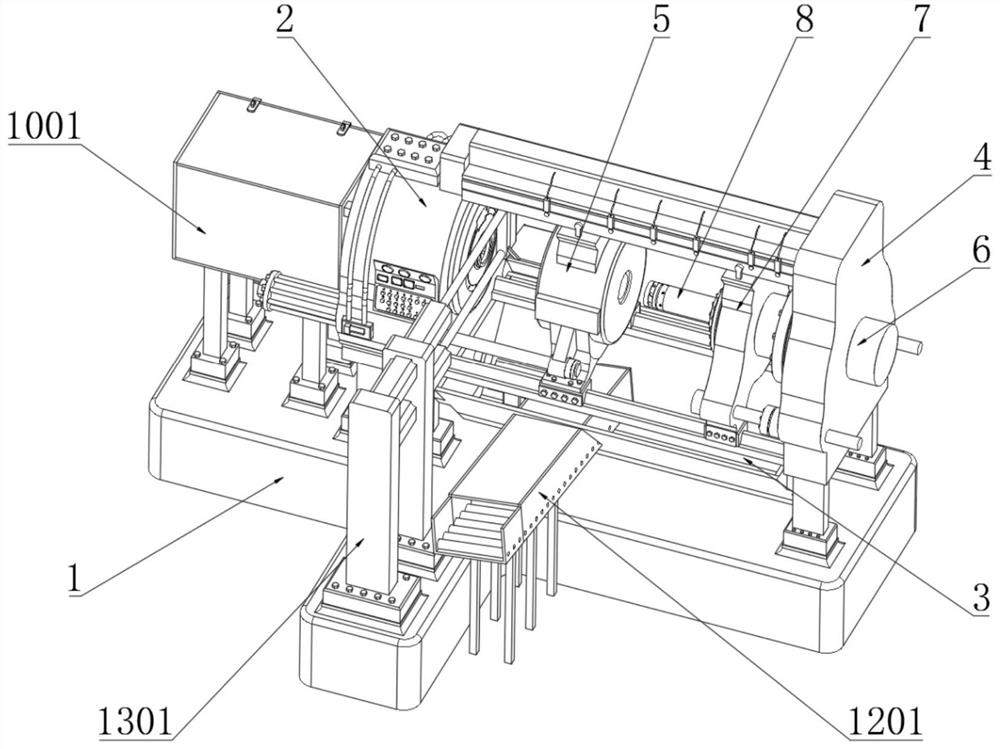 A preformed aluminum alloy extrusion molding device and molding process