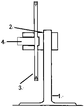 Gas molecule five-direction diffusion rate comparison demonstrator