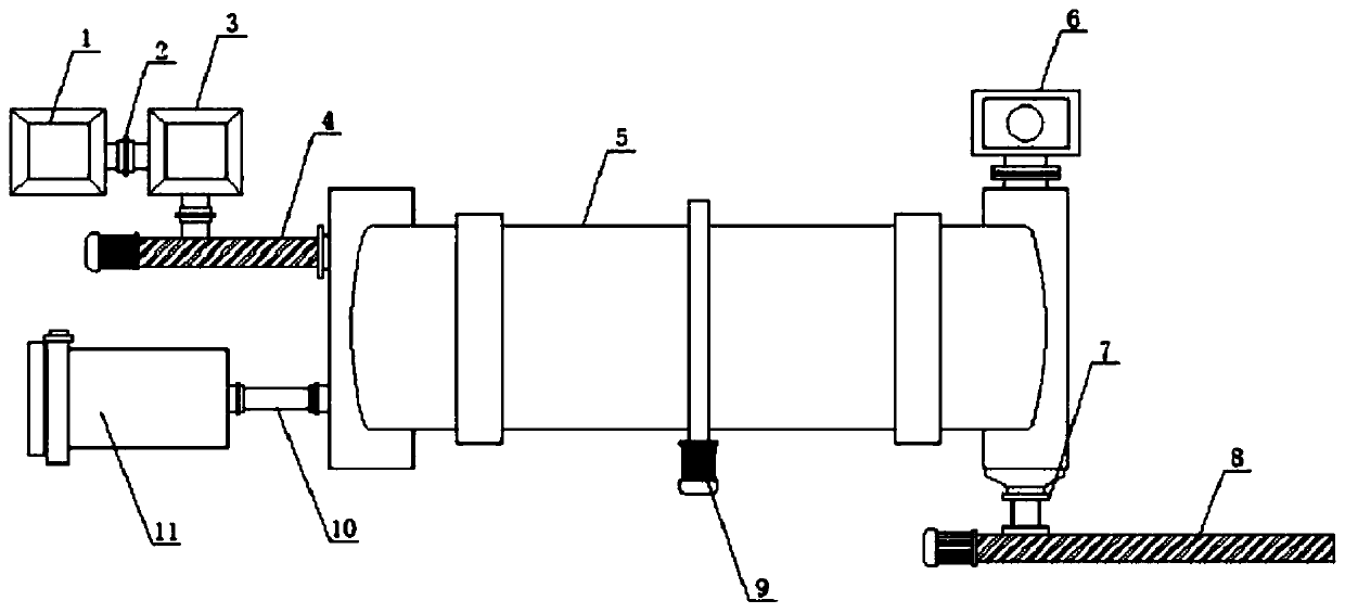 High-activity tricalcium phosphate for high-flame-retardant polystyrene resin and production device thereof