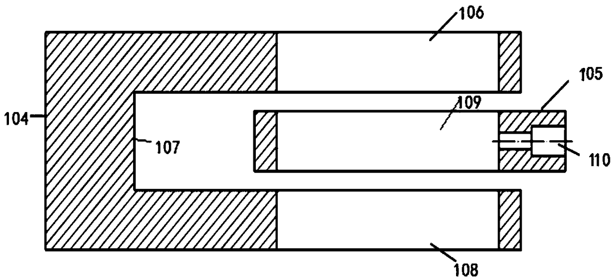 Test device, method and system for testing characteristics of shale