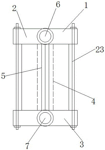 Segment type multistage centrifugal pump