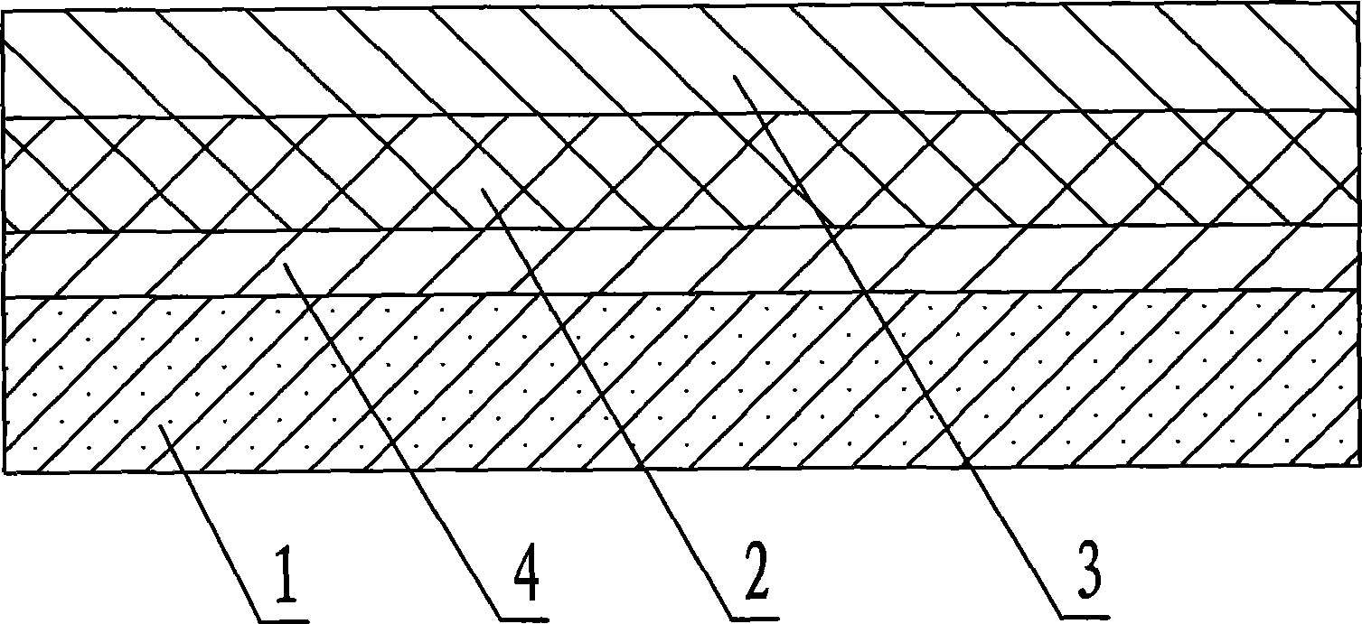 High transmittance conductive glass for touch screen and technique for producing the same