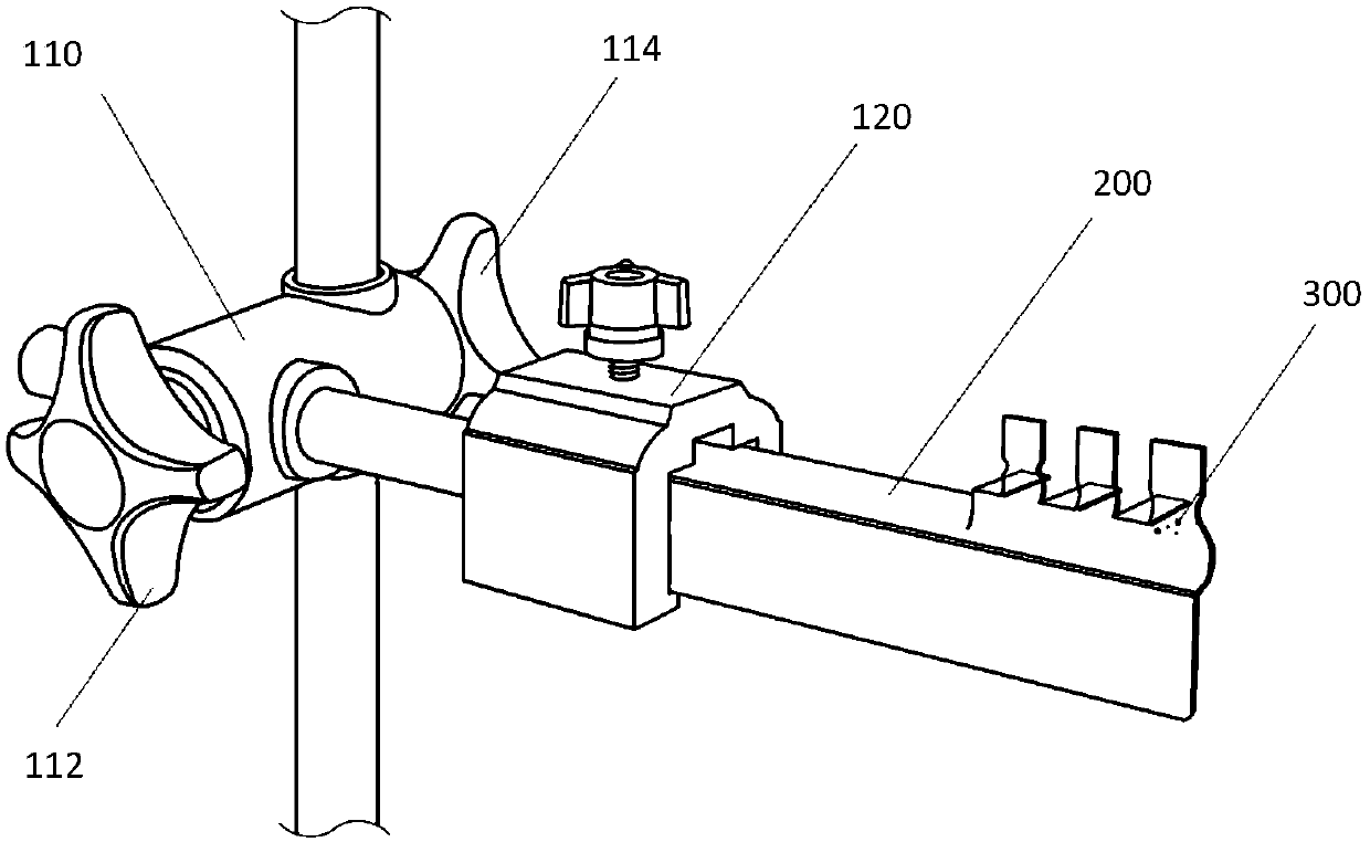 Localization and fixation device for animal tibia surgery