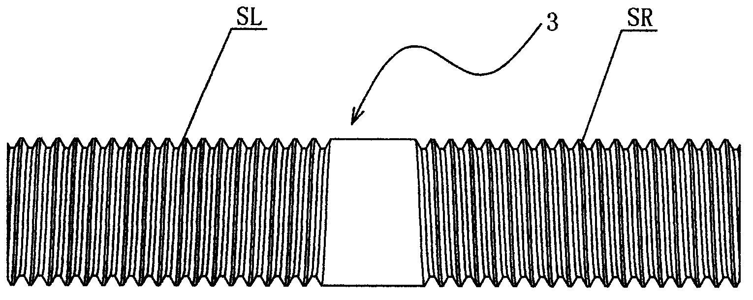 Full-breadth cloth supporting device of rapier jacquard loom
