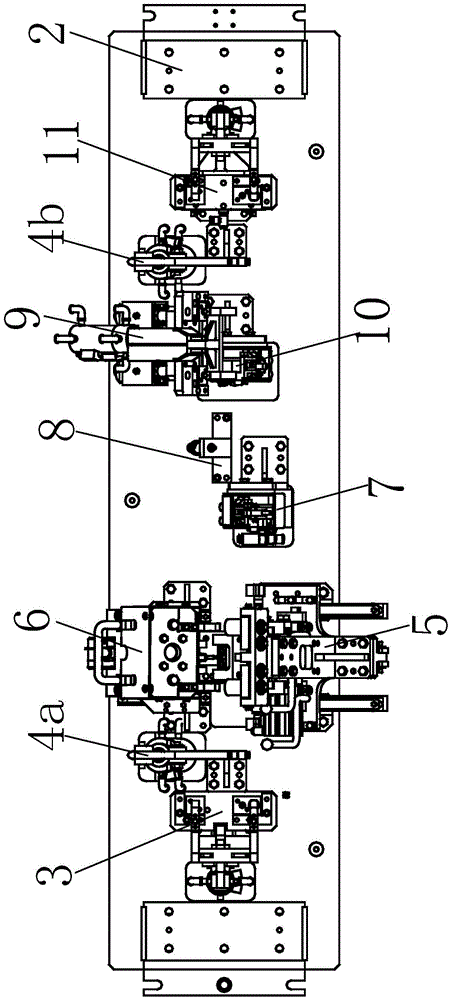 A welding fixture for automobile instrument panel beam assembly