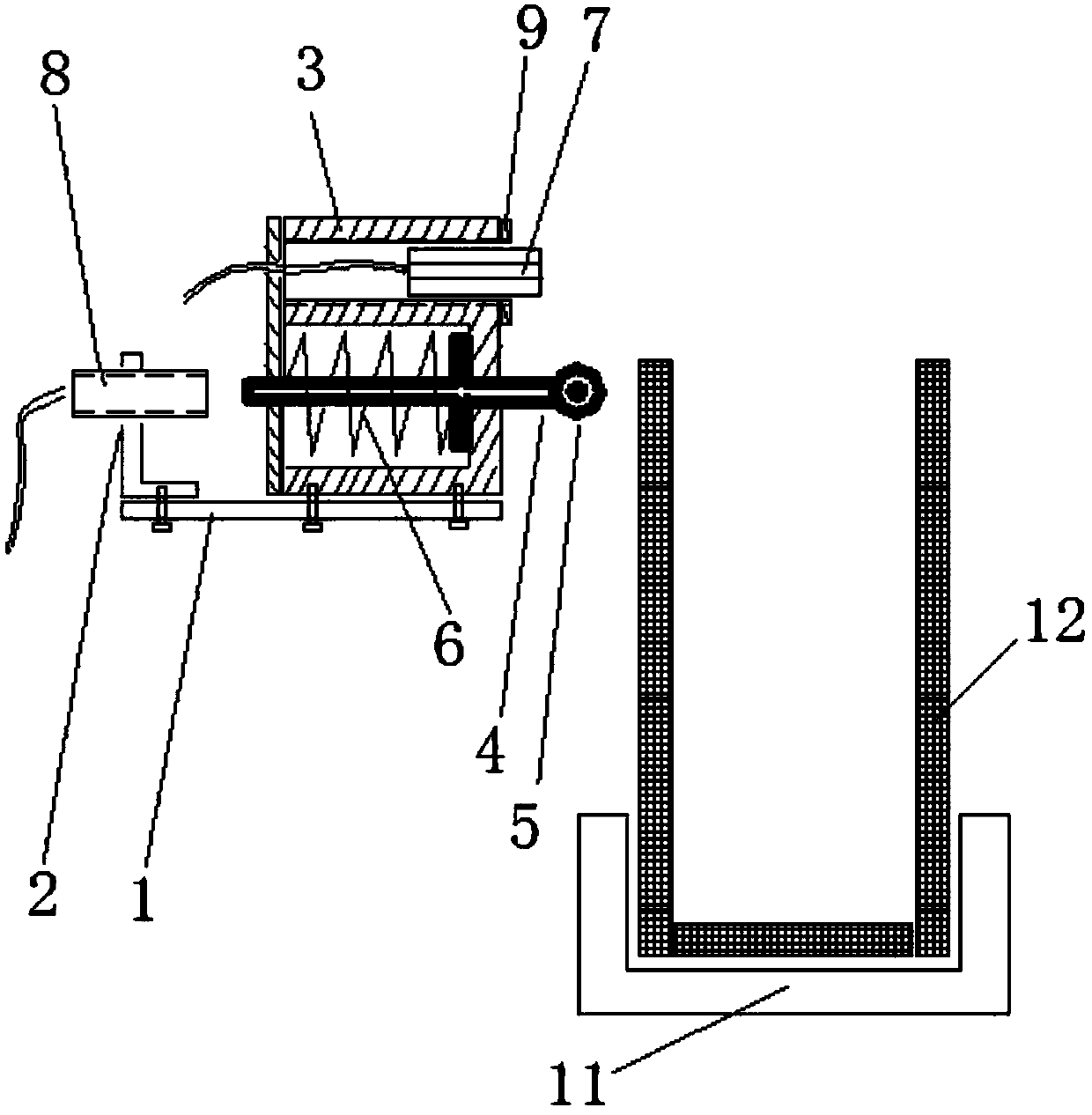 Control and detection system of screw sealing plate riveting machine