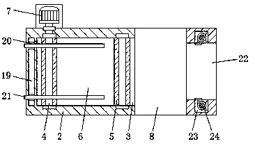 Rice cake cutting device