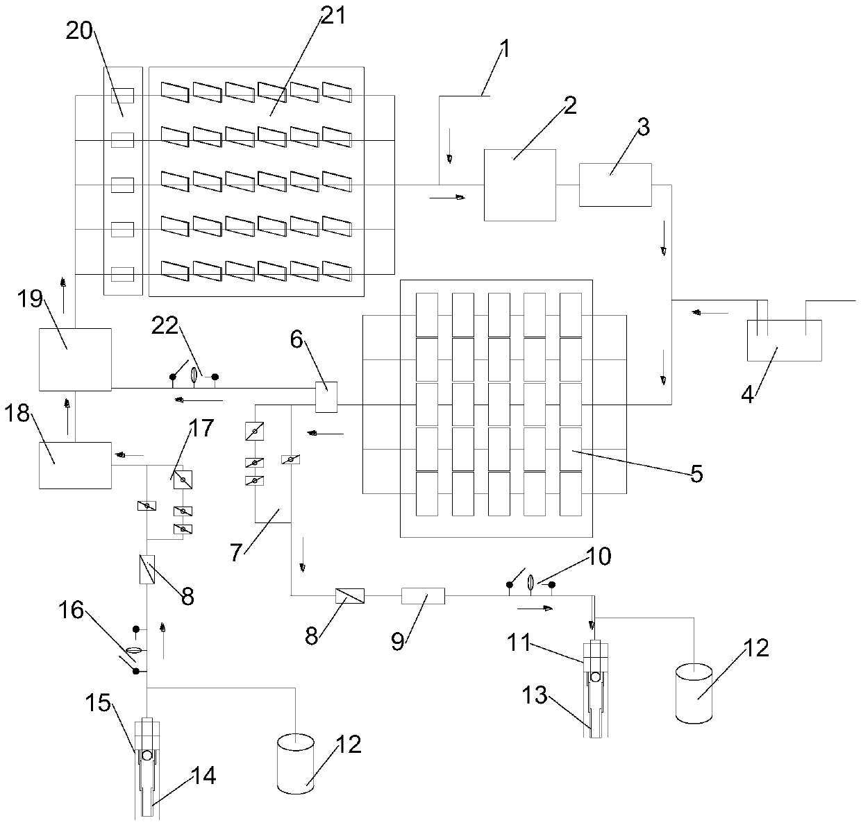 Cross-seasonal heat storage composite heating system based on confined aquifer