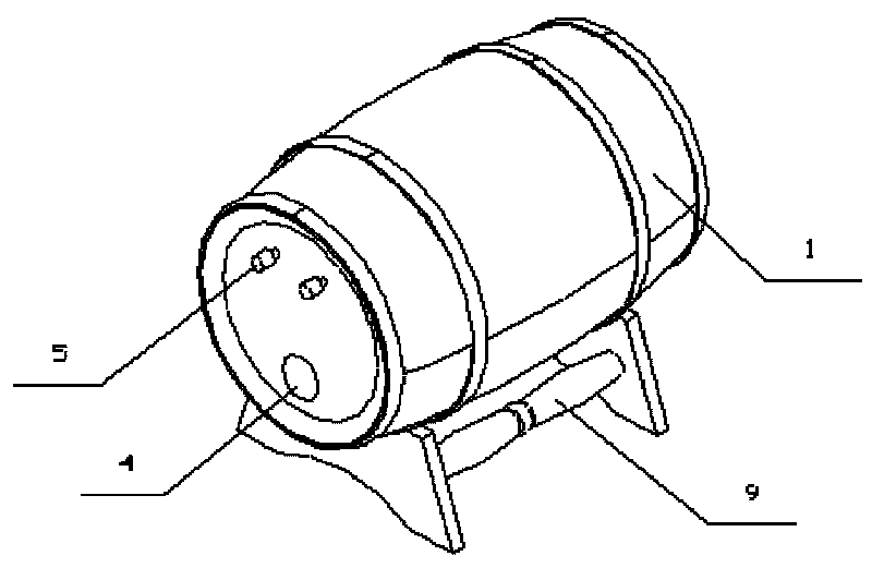 Wine bucket shaped loudspeaker box