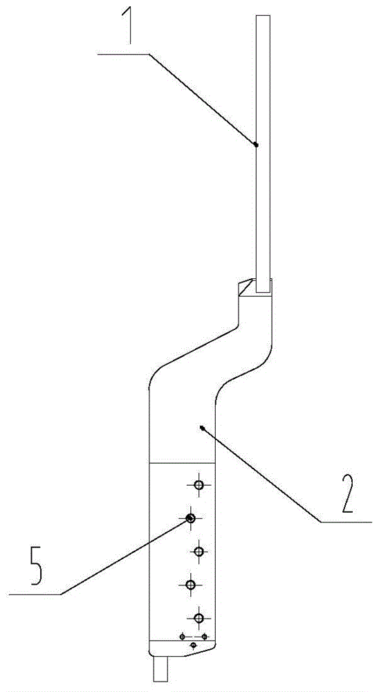 Road roller and fork foot side board thereof