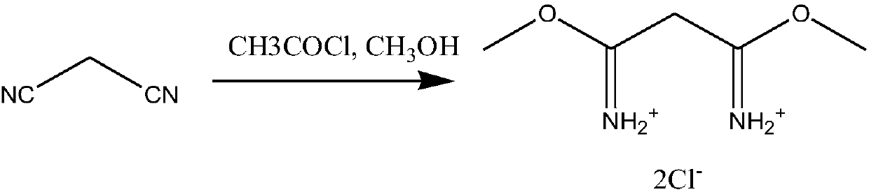 2-amino-4,6-dimethoxypyrimidine synthesis method