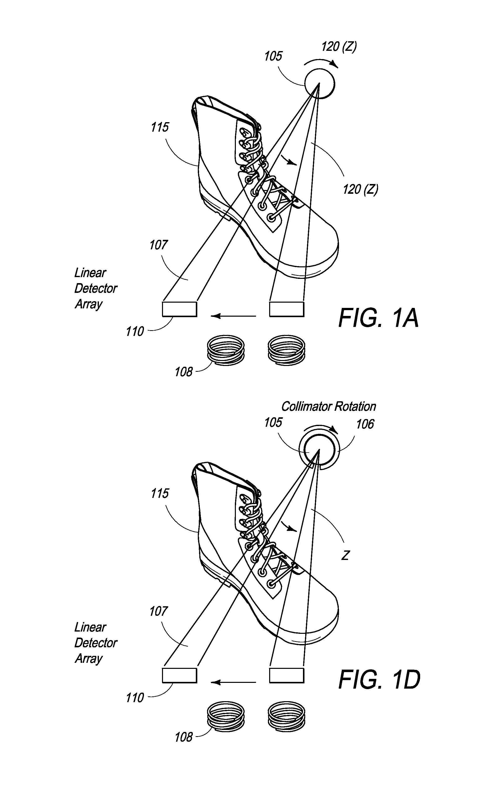 X-ray-based system and methods for inspecting a person's shoes for aviation security threats