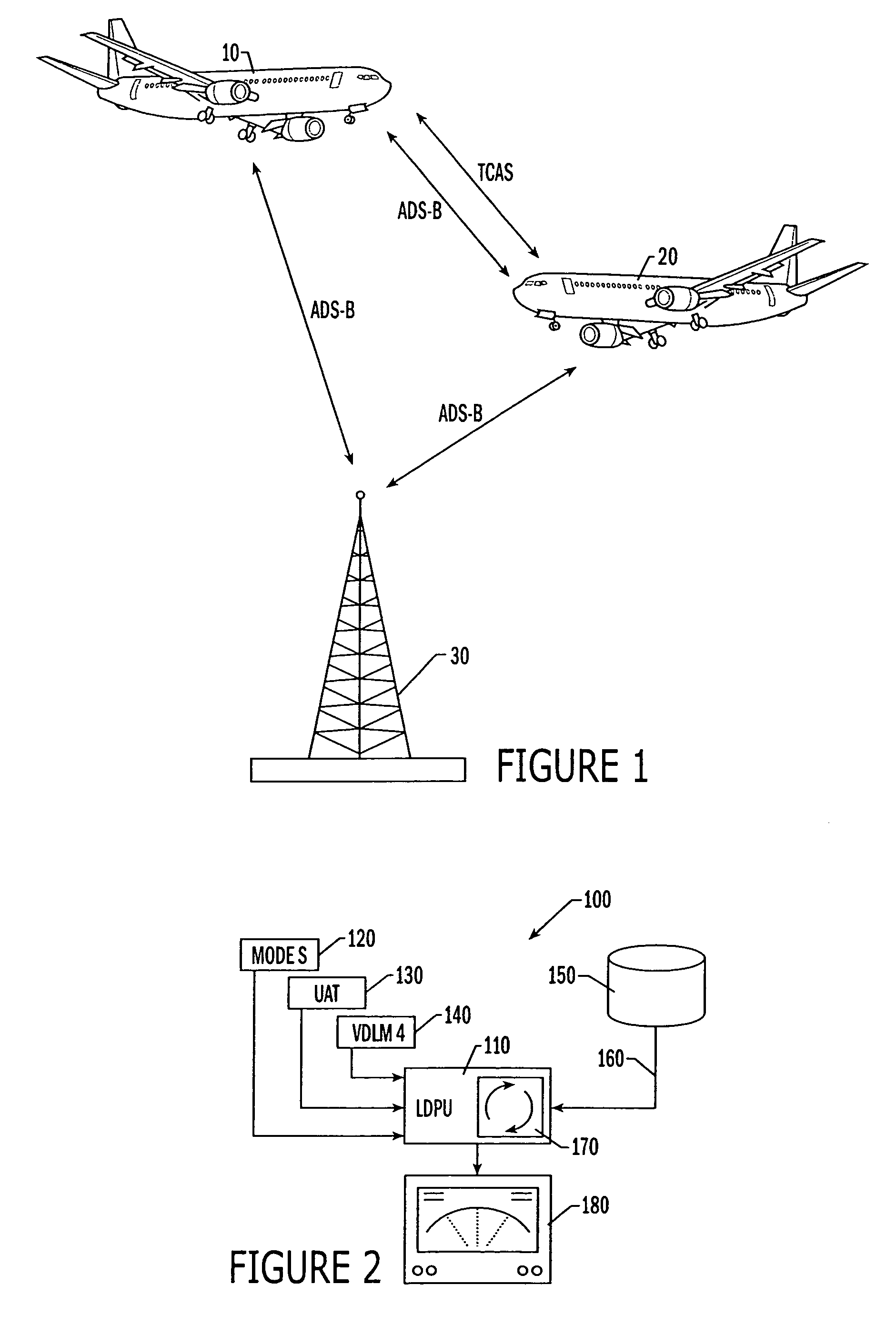 Systems and methods for correlation in an air traffic control system of interrogation-based target positional data and GPS-based intruder positional data