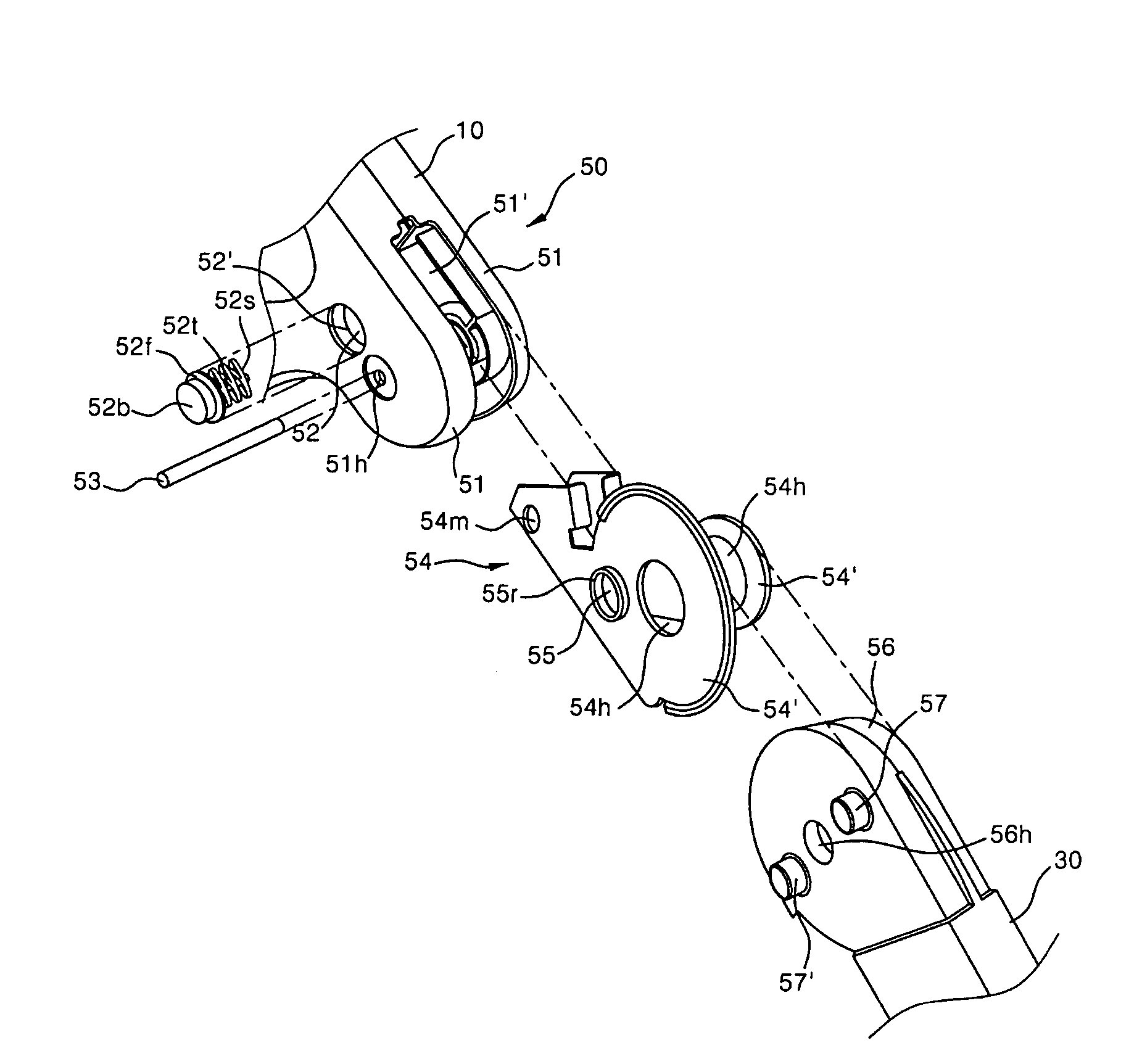 Upright type vacuum cleaner having multi joint portion