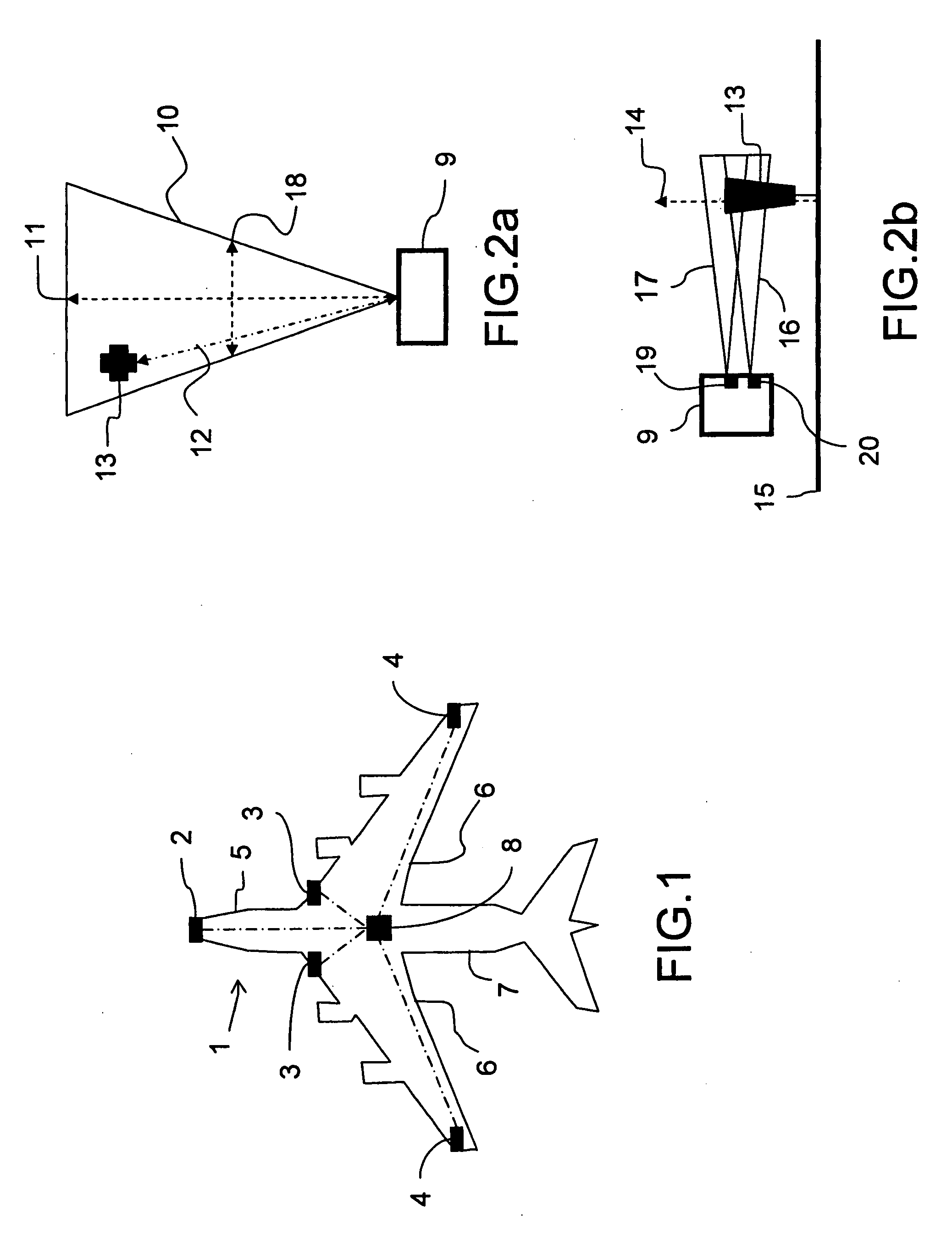 Obstacle detection system notably for an anticollision system