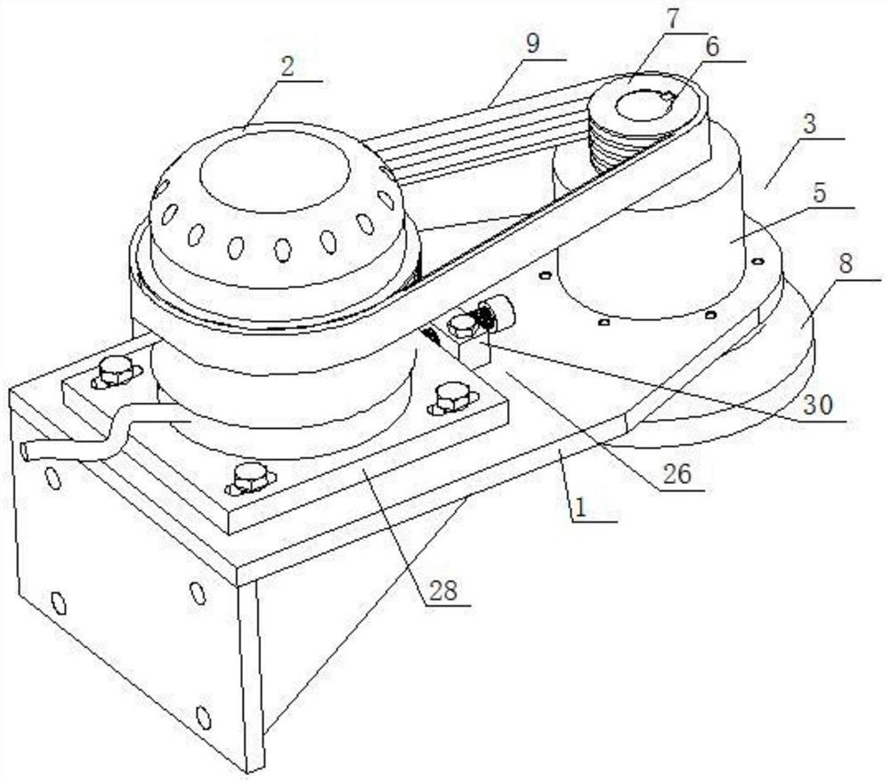 Motor transmission machining assembly