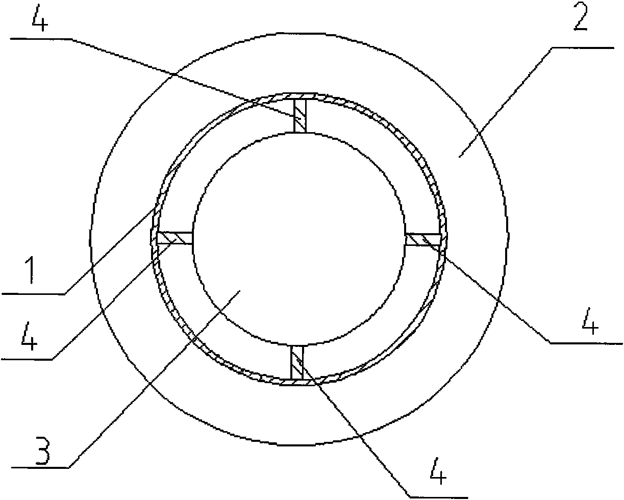 Liquid-cooled heat exchanger based on spiral structure