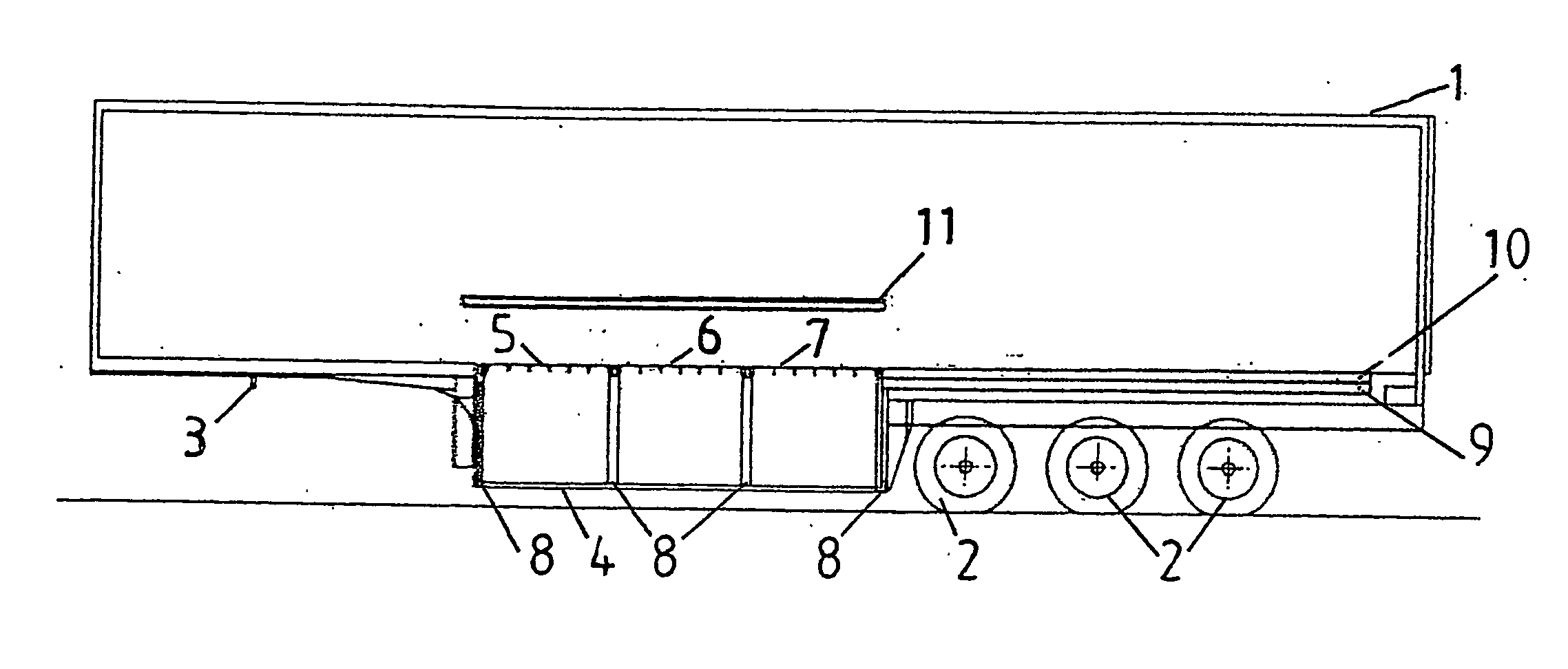Vehicles and Trailers Incorporating Moveable Load Carrying Platforms