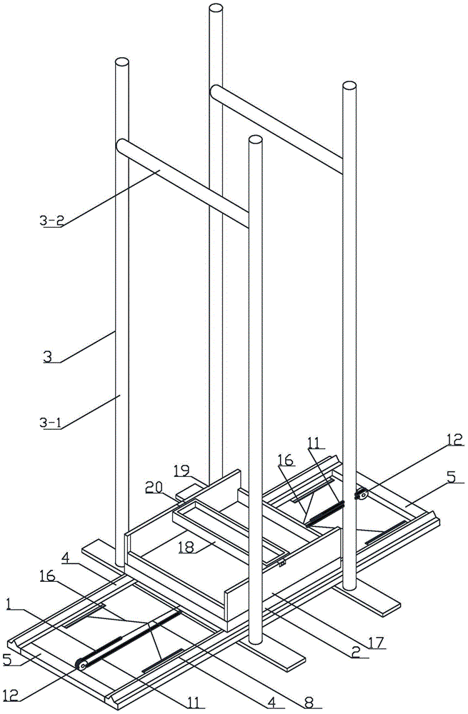 A kind of ski simulation trainer