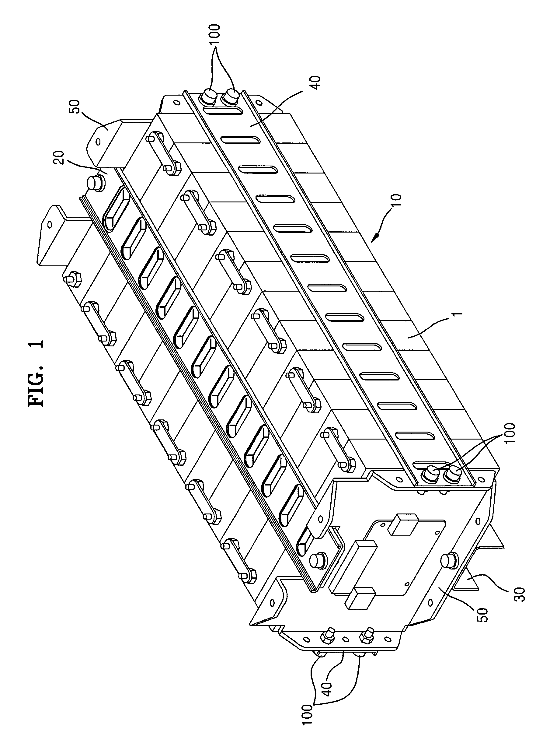 Battery module including a portion of a coupling unit free of any screw surface and method of manufacturing the battery module