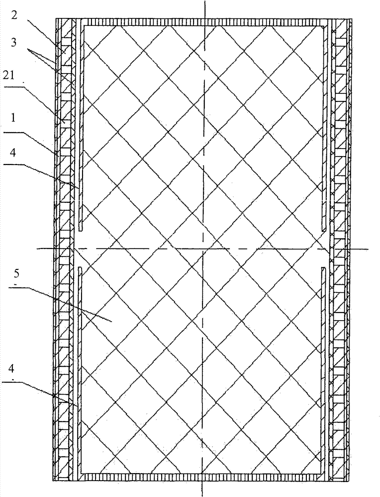 Device of titanium metal wire net cage compounded with titanium metal wire engineering bone and preparation method thereof