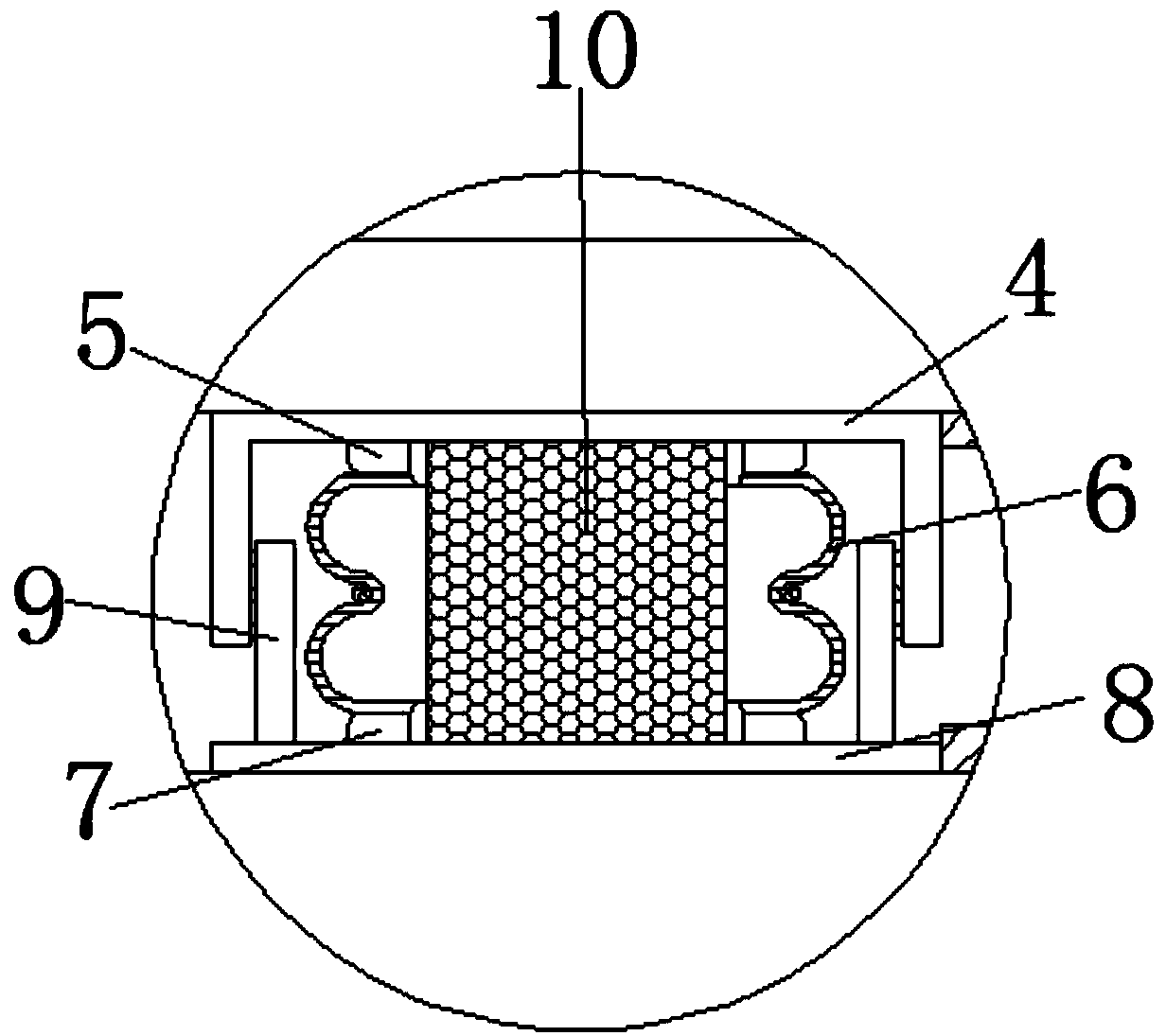 Using method of numerical control press with anti-machining impact force