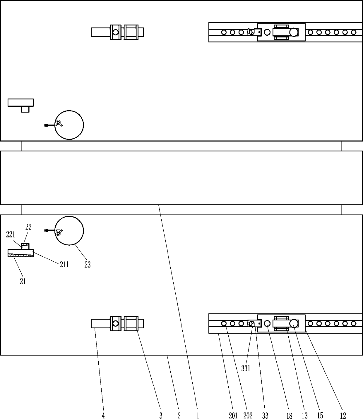 Sheep shearing auxiliary fixing device for animal husbandry