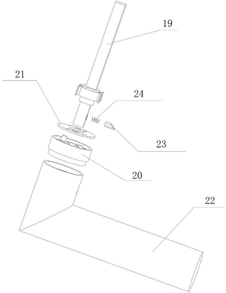 Wind bracing device and method for controlling door and window to stop in any positions by handle