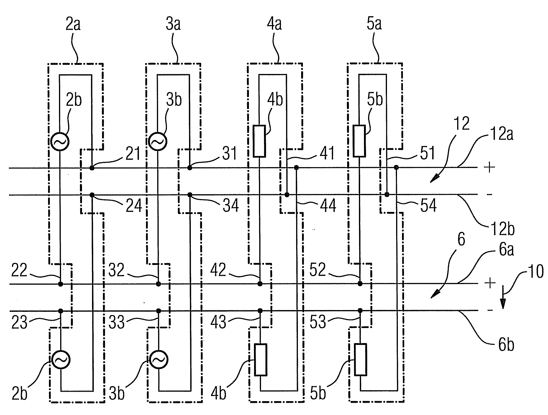 Modular Electrical System and Method for its Operation