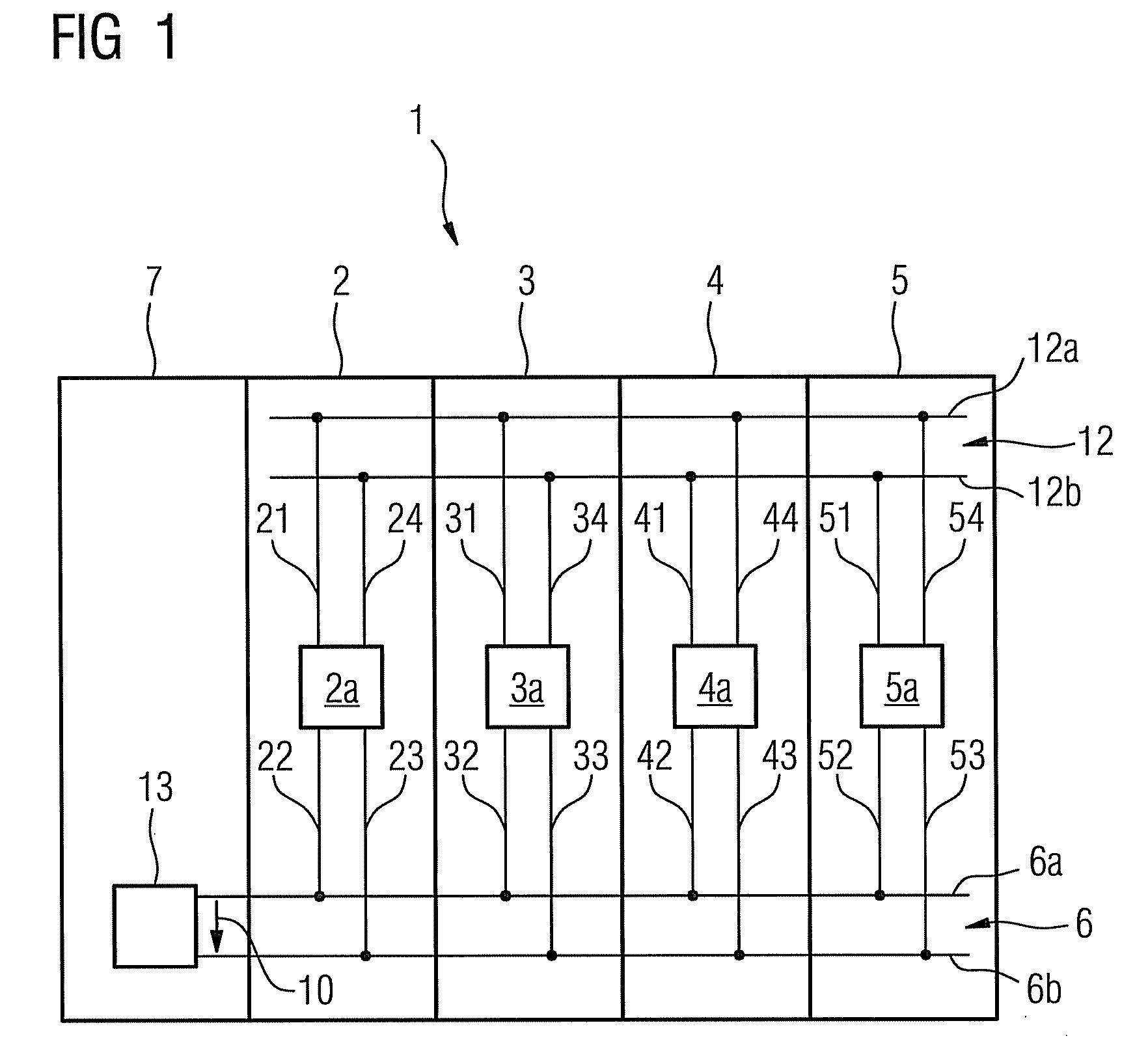 Modular Electrical System and Method for its Operation