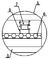 Storage device for wood board processing