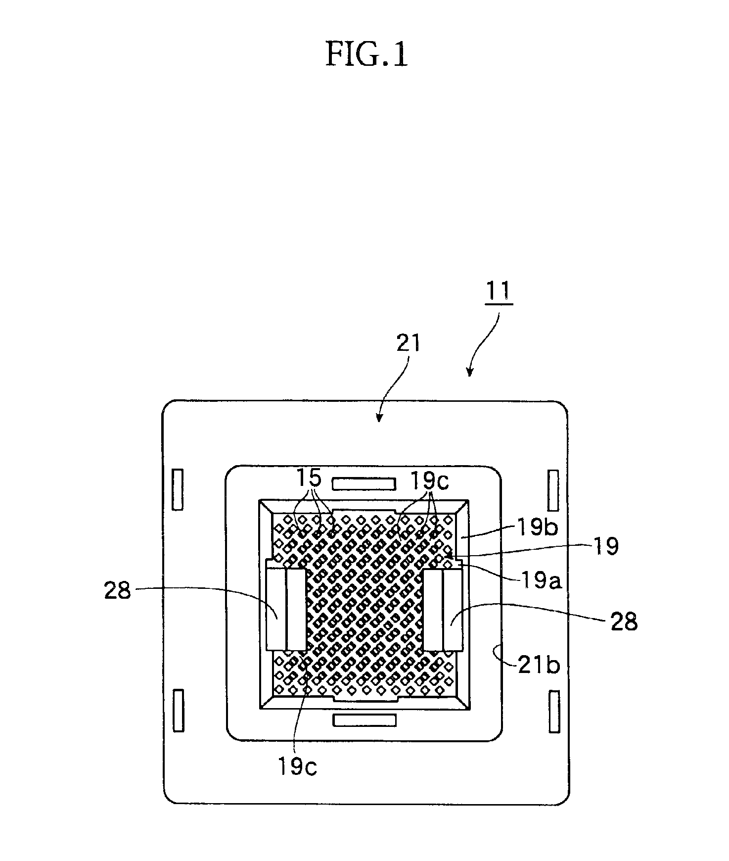 Socket for electrical parts