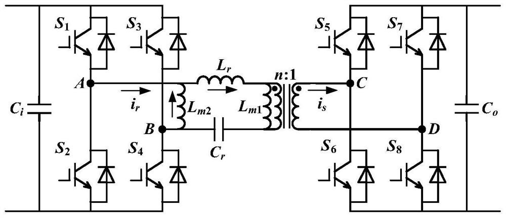 Ultra-wide gain range adjusting method of L-LLC resonant converter