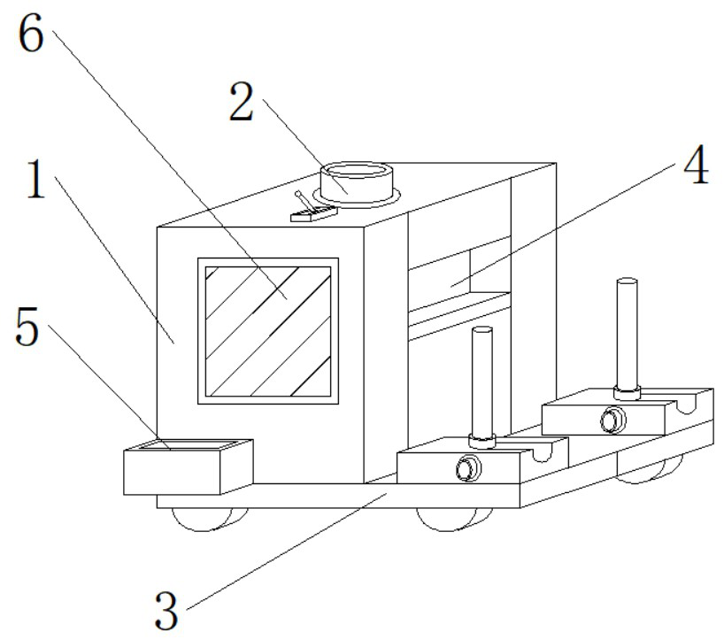 A medical instrument flushing device