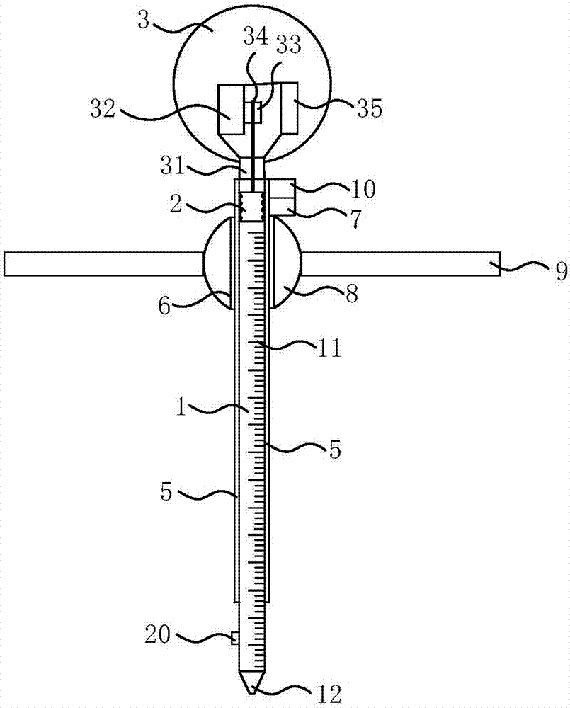 Pipette capable of quantitatively sucking liquid