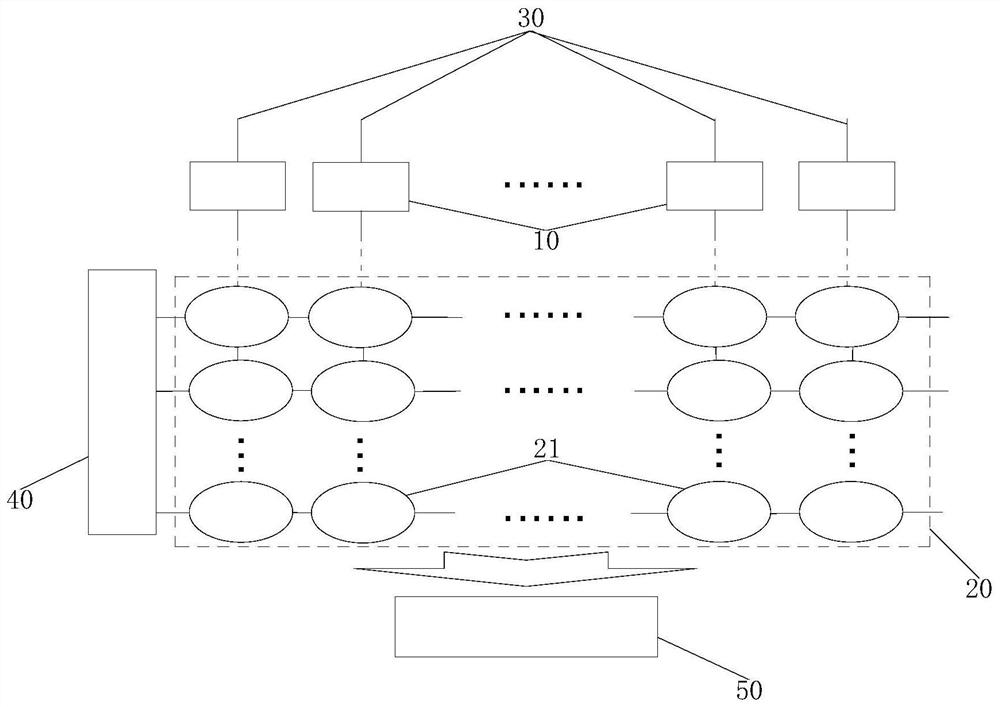 Storage chip, read-write method and read-write device of storage chip and single-chip microcomputer