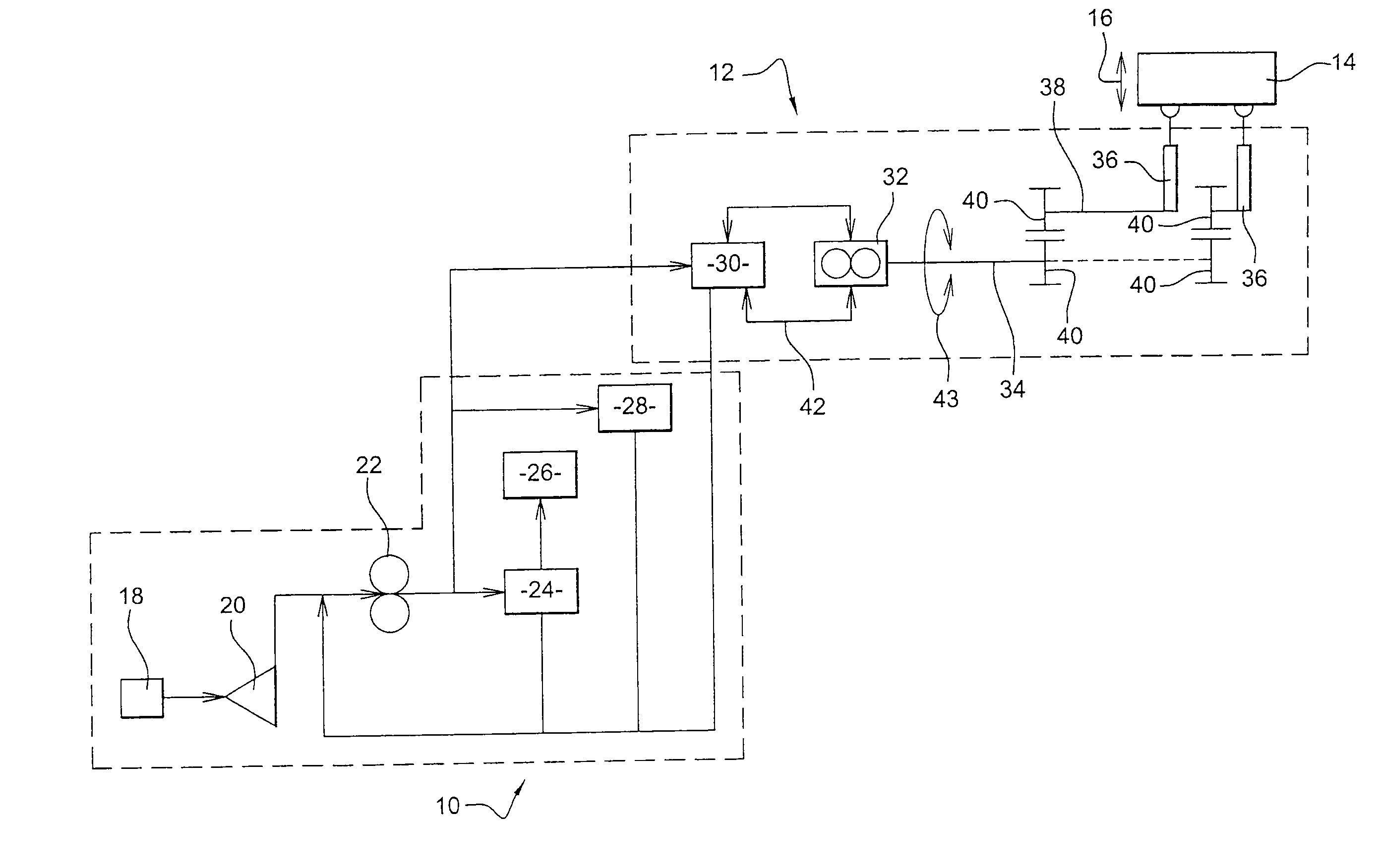 Actuating of a thrust reverser in a turbomachine