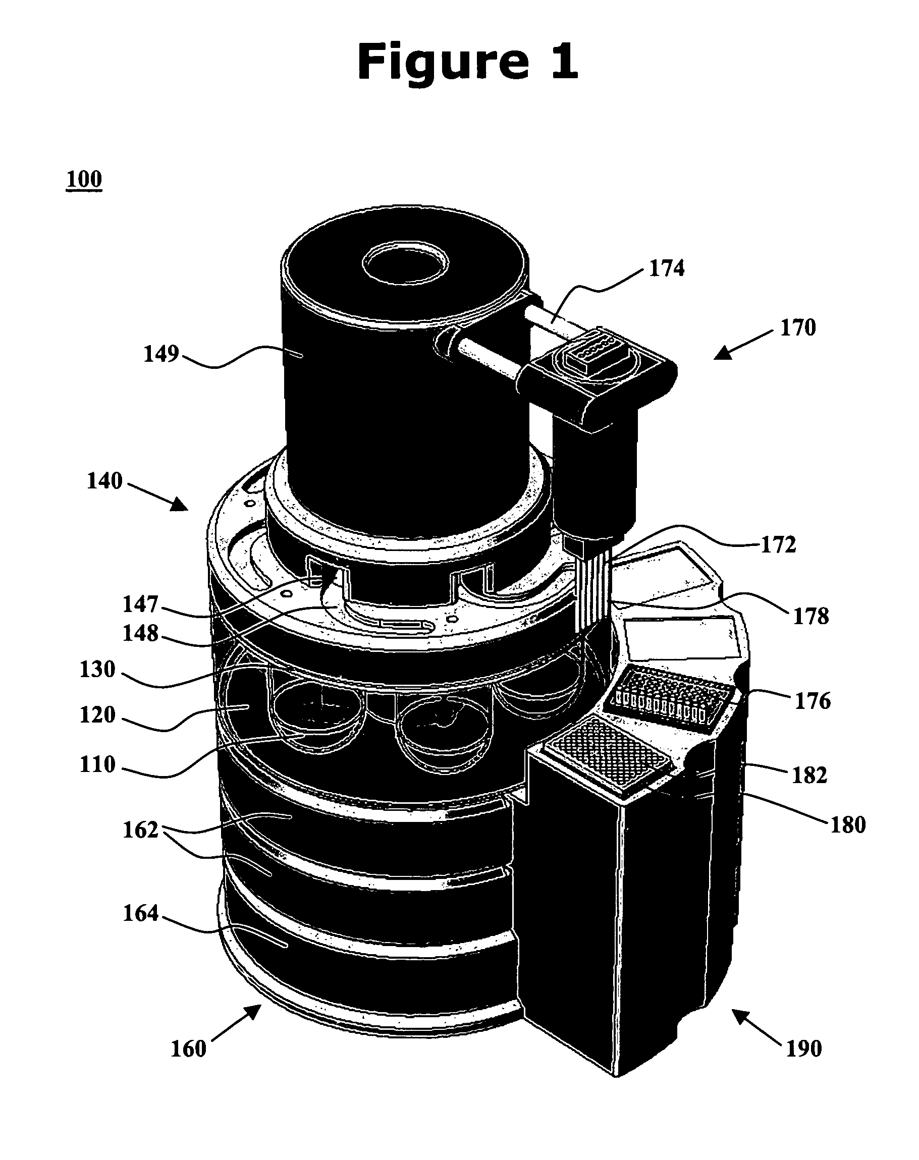 Integrated dissolution processing and sample transfer system