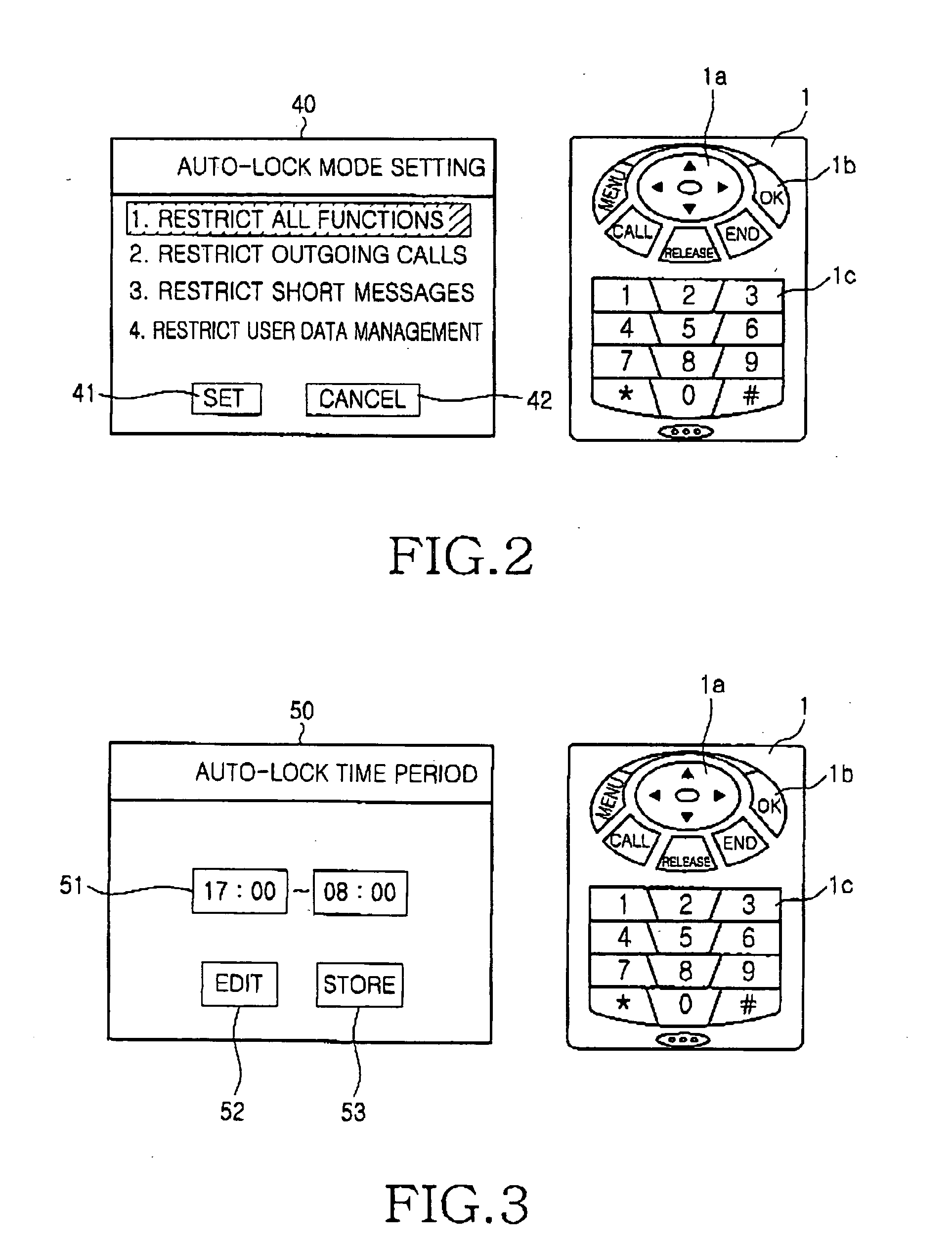 Mobile terminal and method for auto-locking thereof