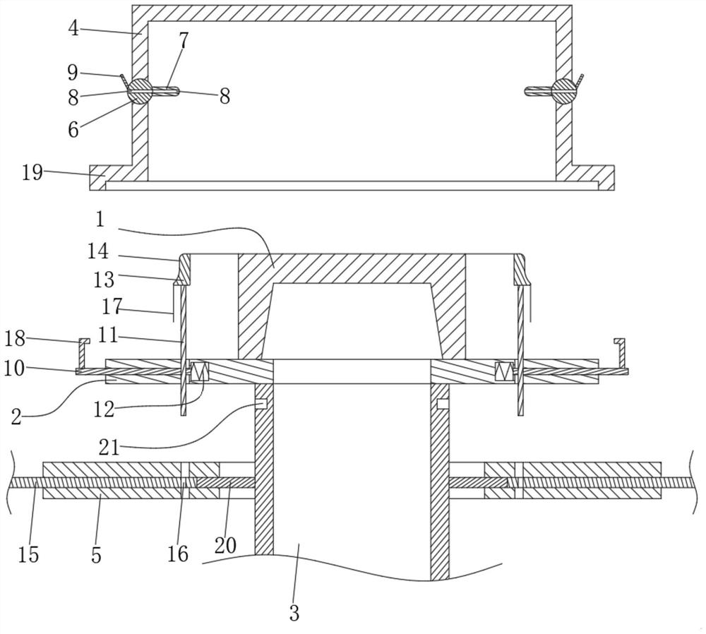 Packaging mechanism for pressure sensor chip packaging test, and packaging method thereof