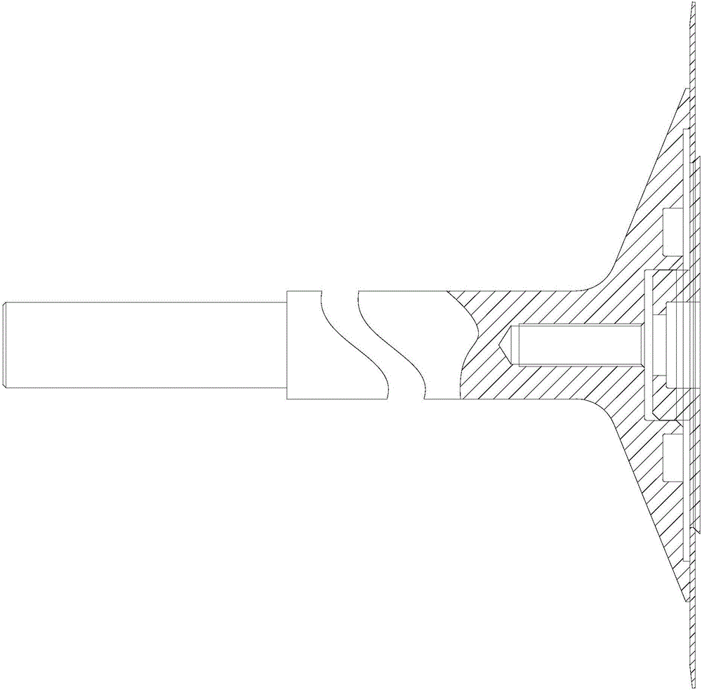 Honeycomb core material milling cutter