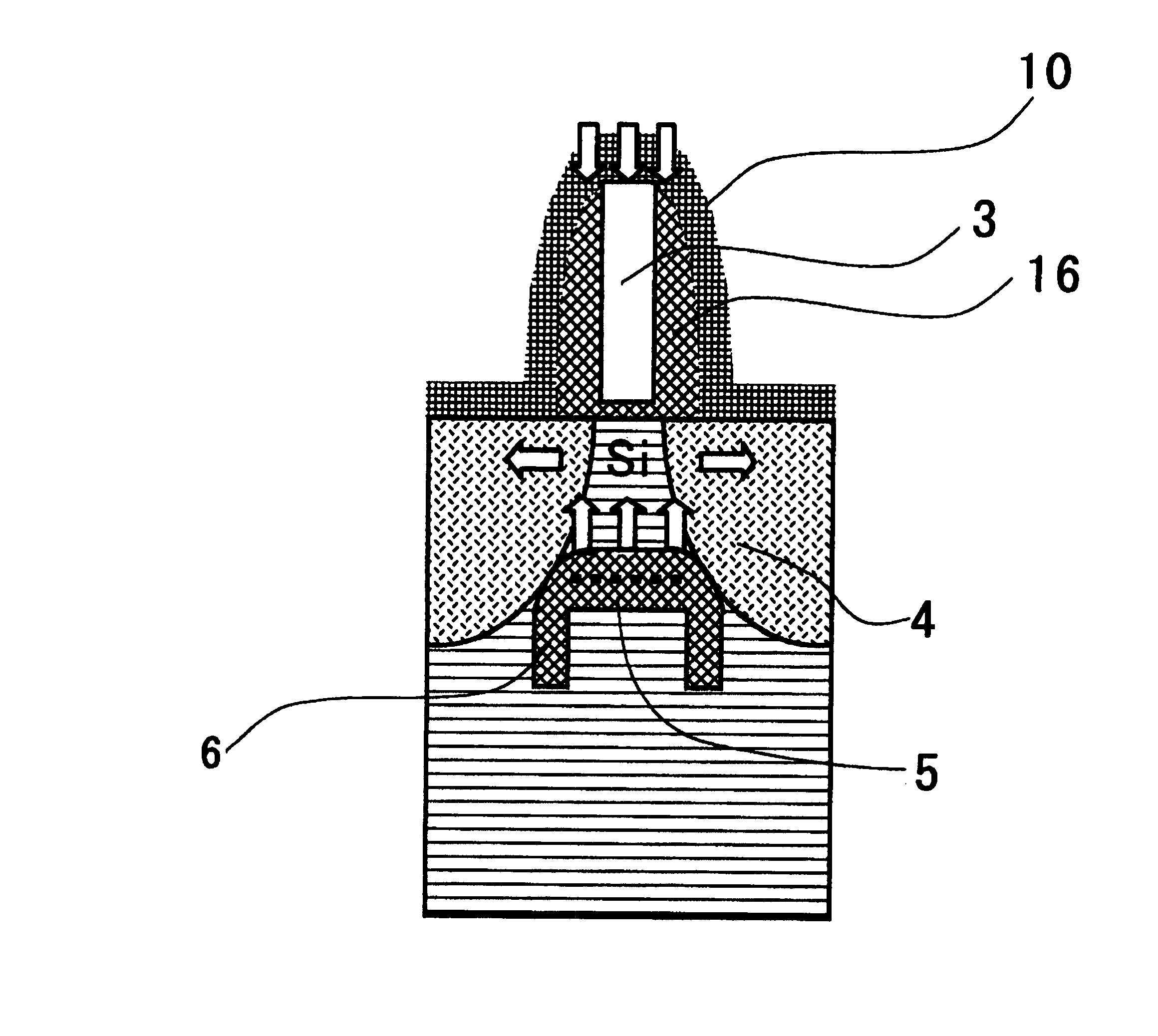 MOS field effect transistor and manufacture method thereof