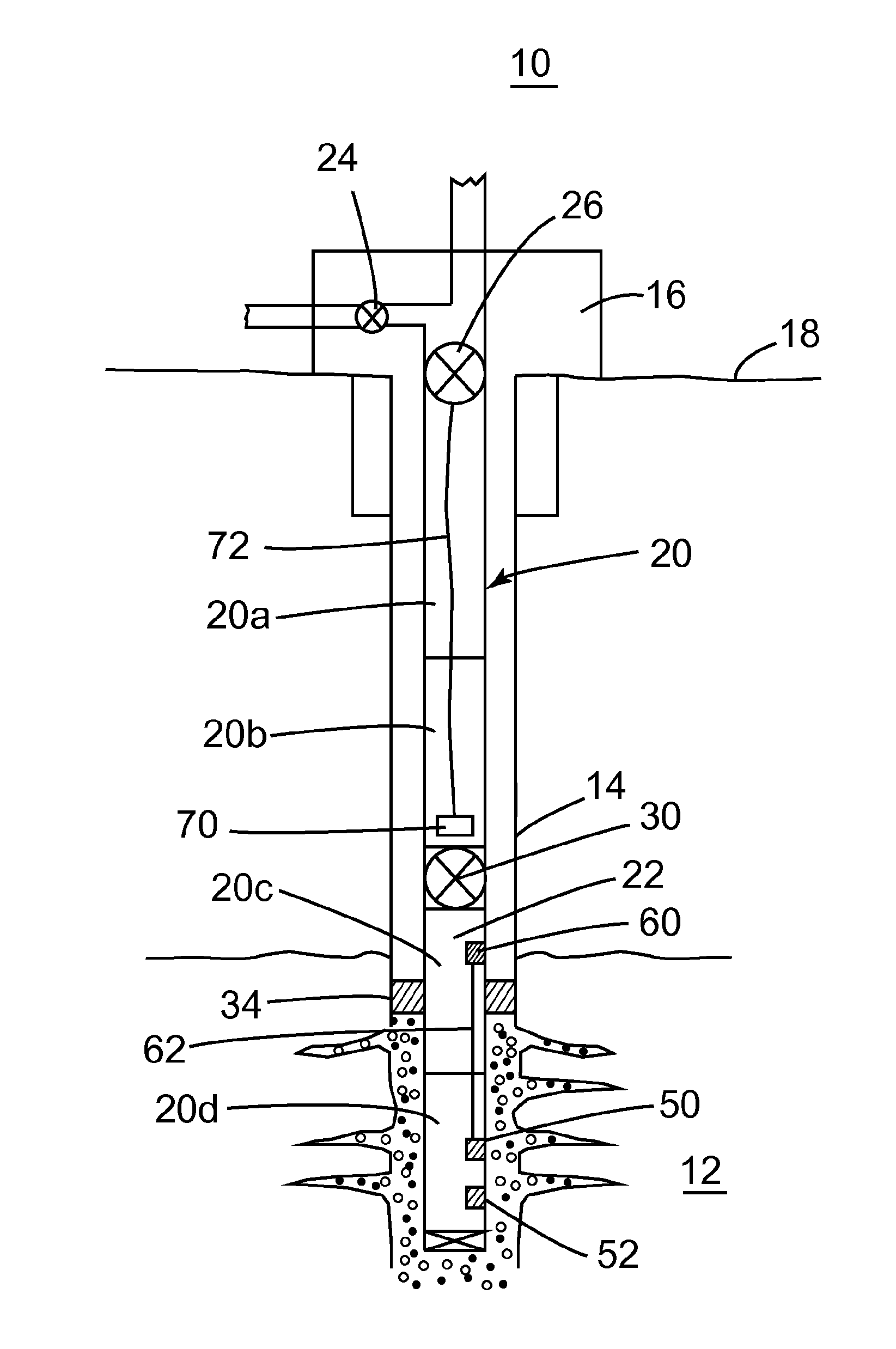 Method and device for well communication