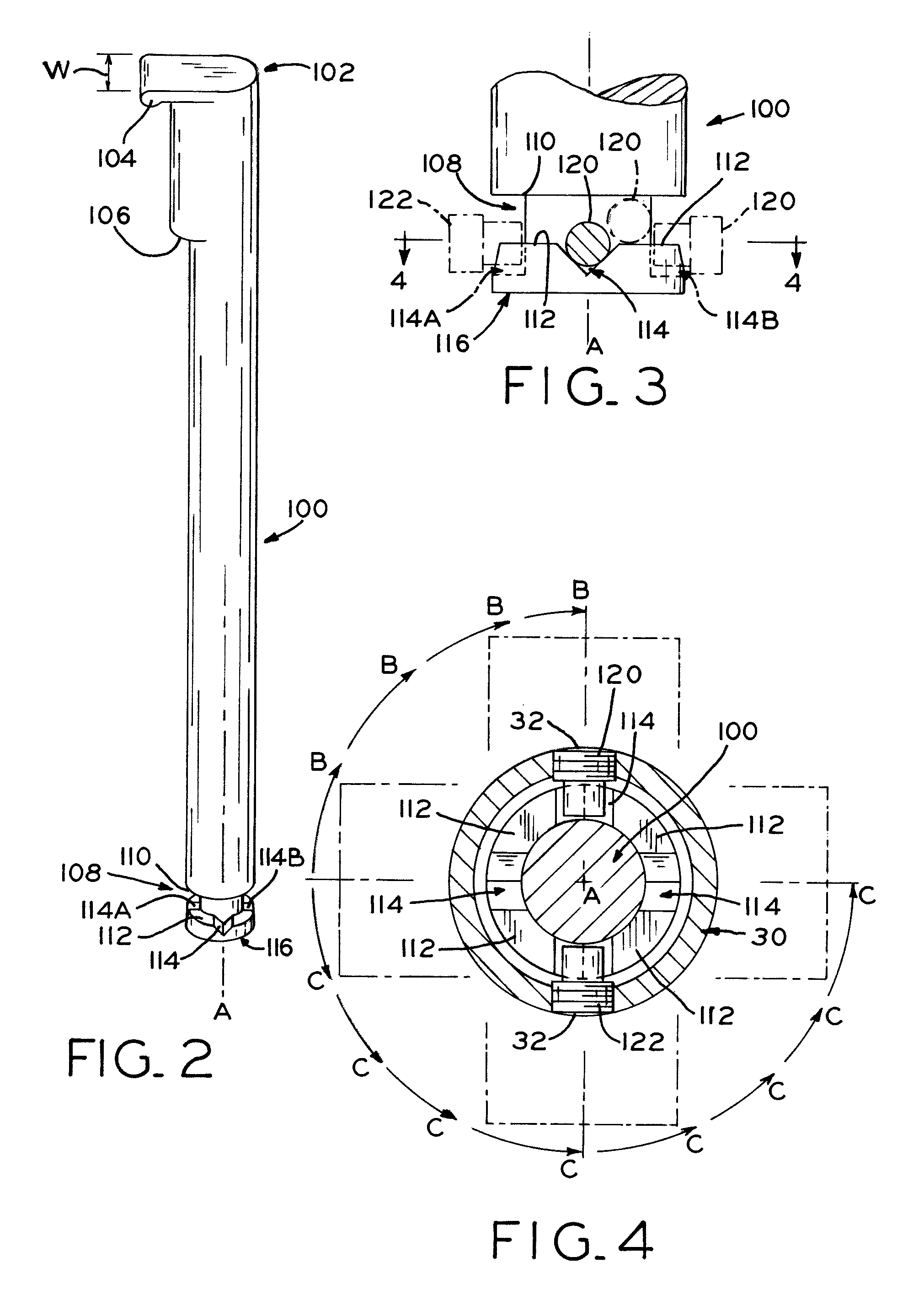 Femoral component instrument