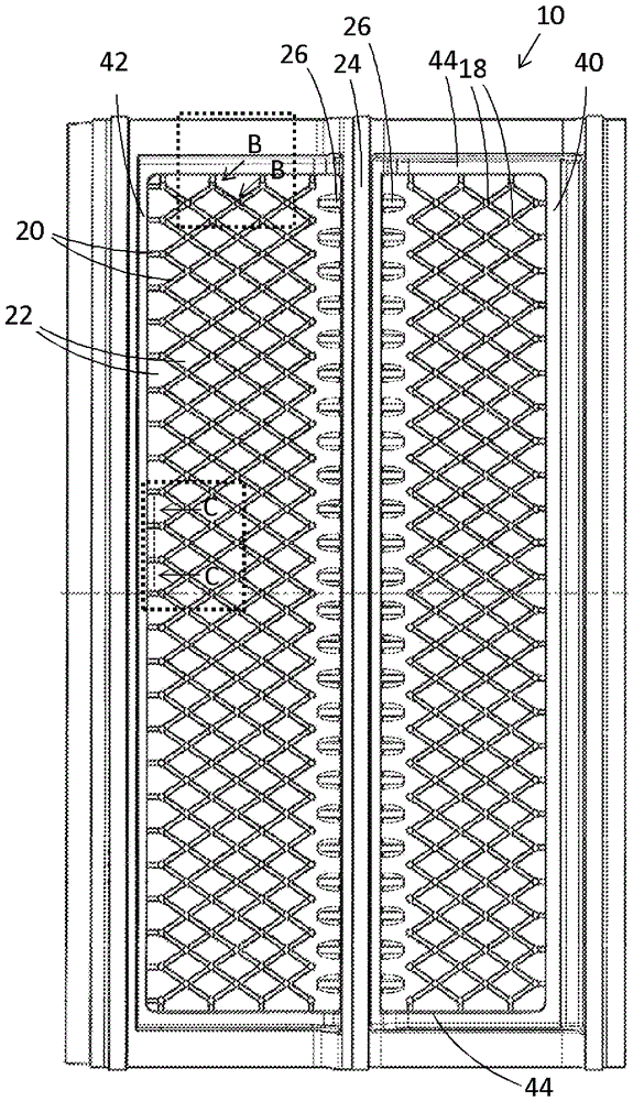 Wall for hot gas channel in gas turbine