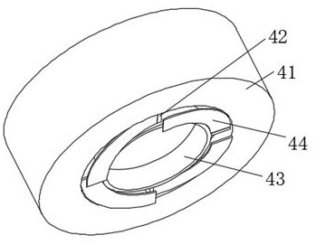 A device for processing holes in electronic product parts