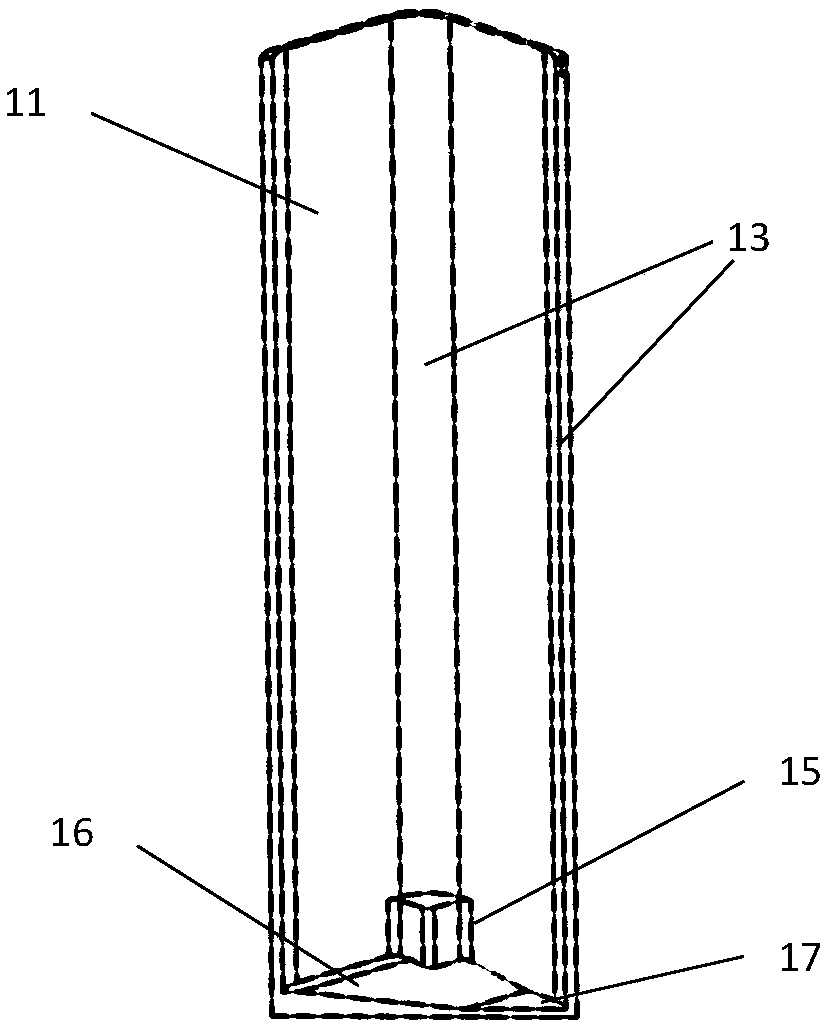 Reaction cup, molecular hybridization instrument, application of reaction cup and detection method