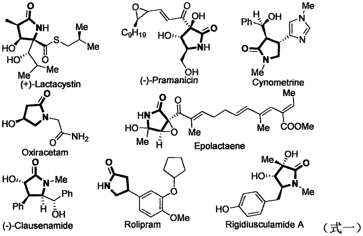 Preparation method of 2-pyrrolidinone compound